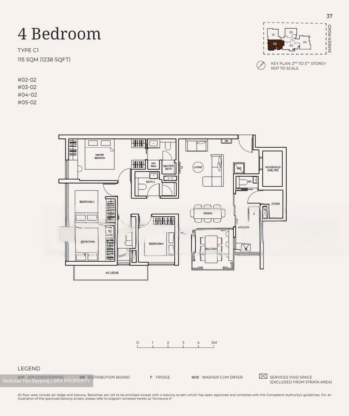 Jansen House (D19), Condominium #550706571